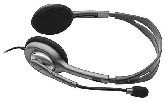 Наушники с микрофоном Logitech "Stereo Headset H111" - 2