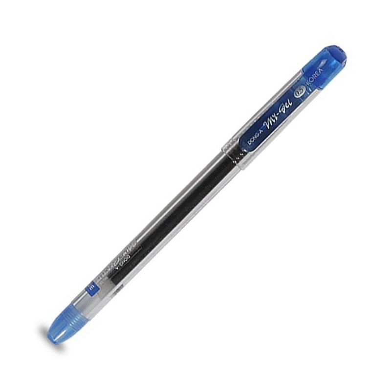 Ручка гелевая "My-Gel Standard", 0.5 мм, прозрачный, стерж. фиолетовый
