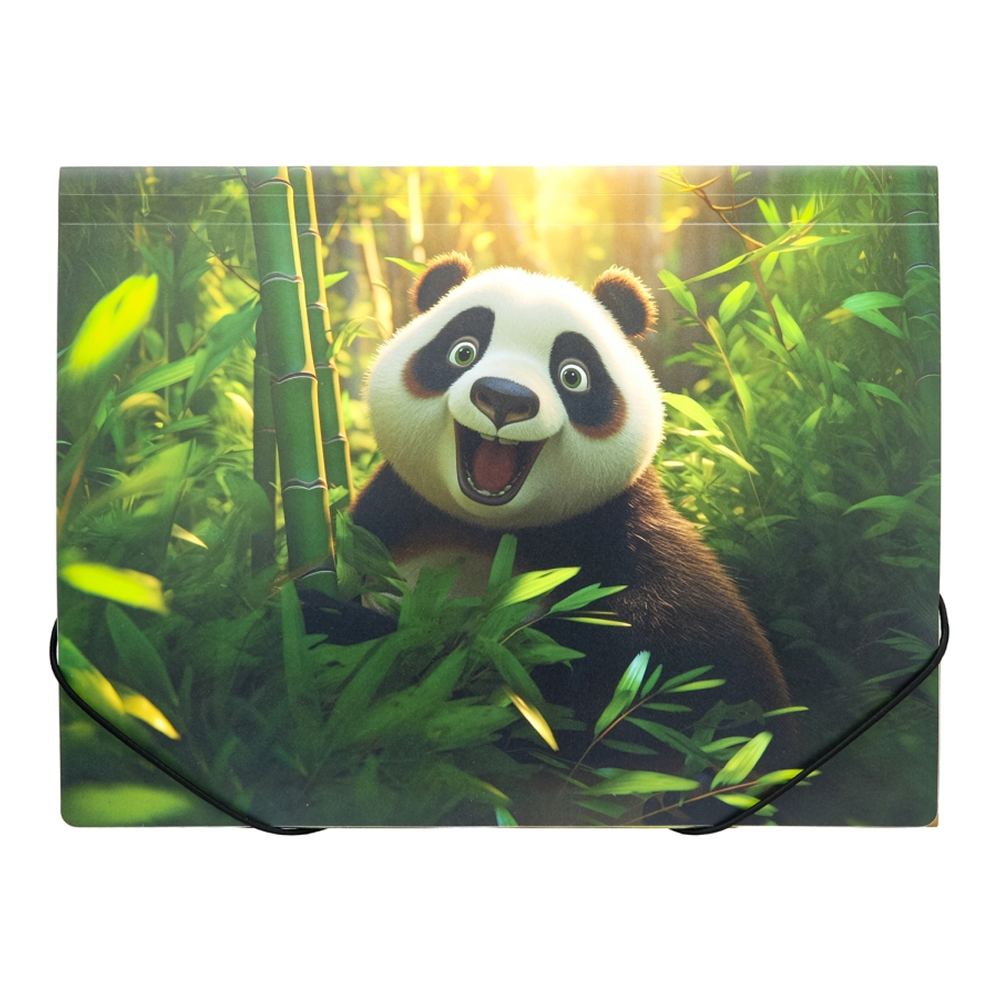 Папка на резинках "Panda"