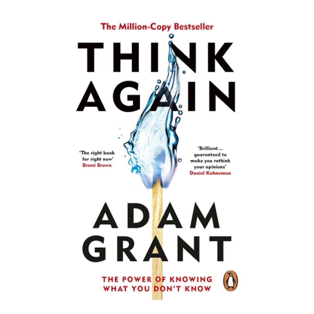 Книга на английском языке "Think Again"