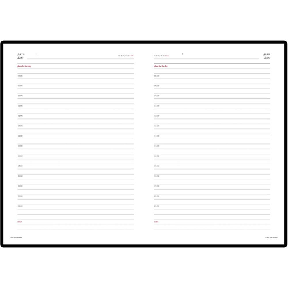 Ежедневник недатированный "Sidney Nebraska", А5, 272 страницы, синий - 2