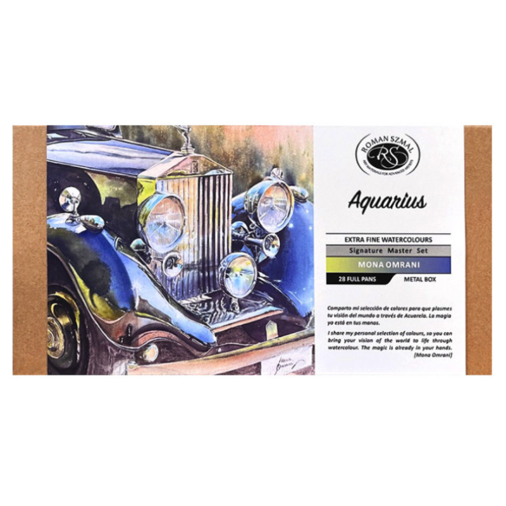 Набор акварельных красок "Aquarius. Mona Omrani"