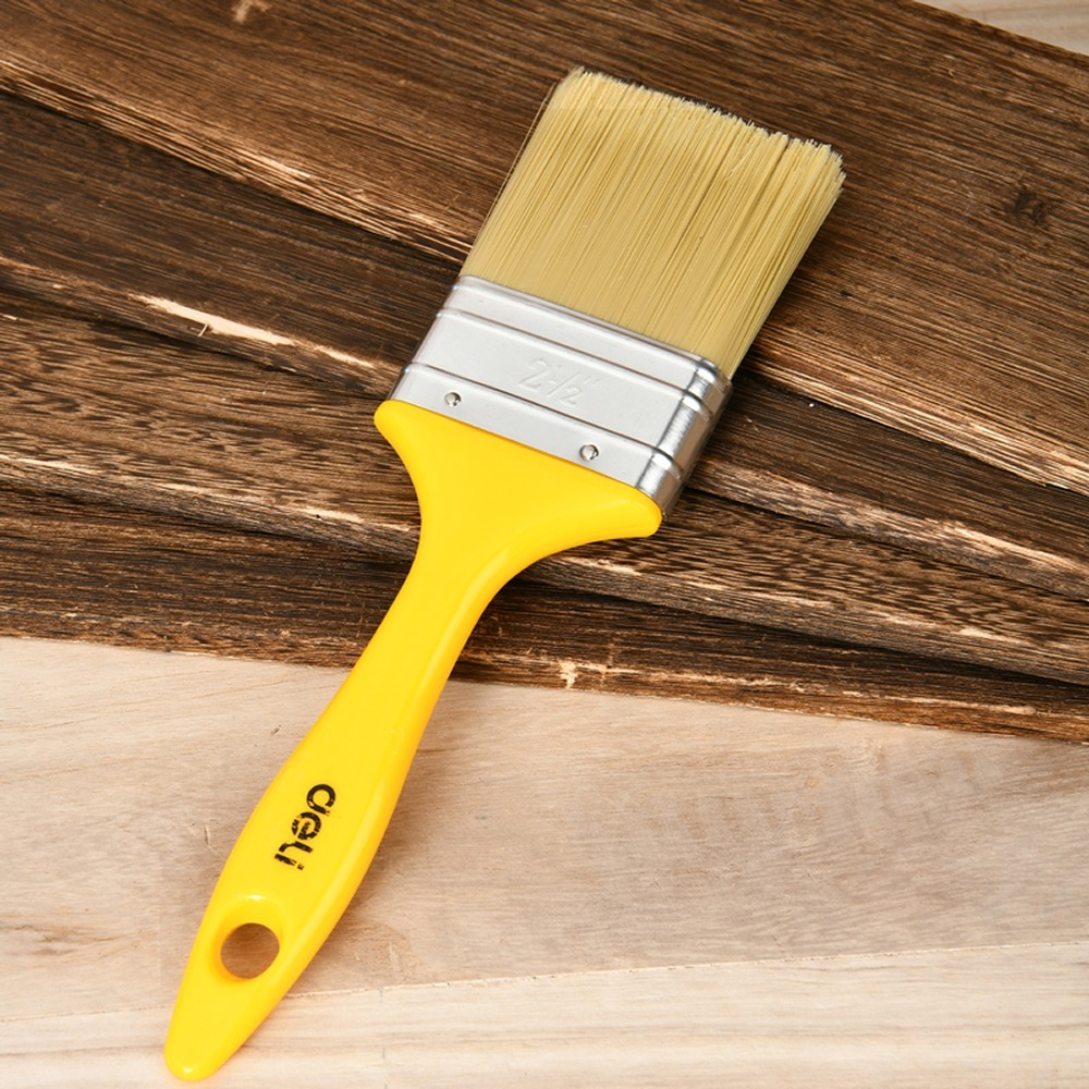 Кисть малярная Deli YS EDL509154, плоская, 2.5"-63 мм, смешанная щетина - 3