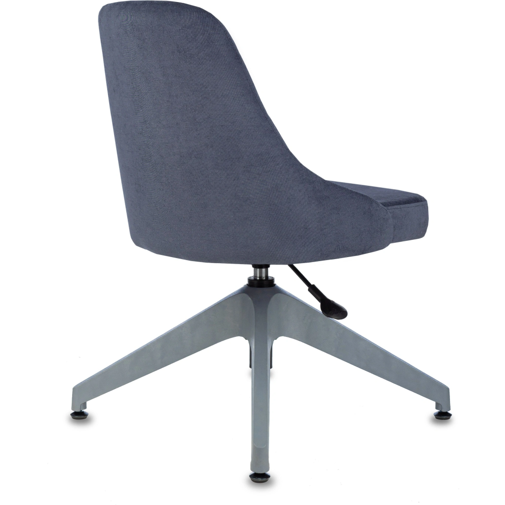 Кресло "Бюрократ CH-340GLZ", ткань, синий, каркас пластик, корпус серый - 3