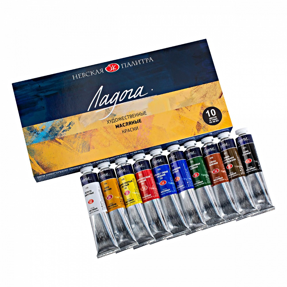 Краски масляные "Ладога"