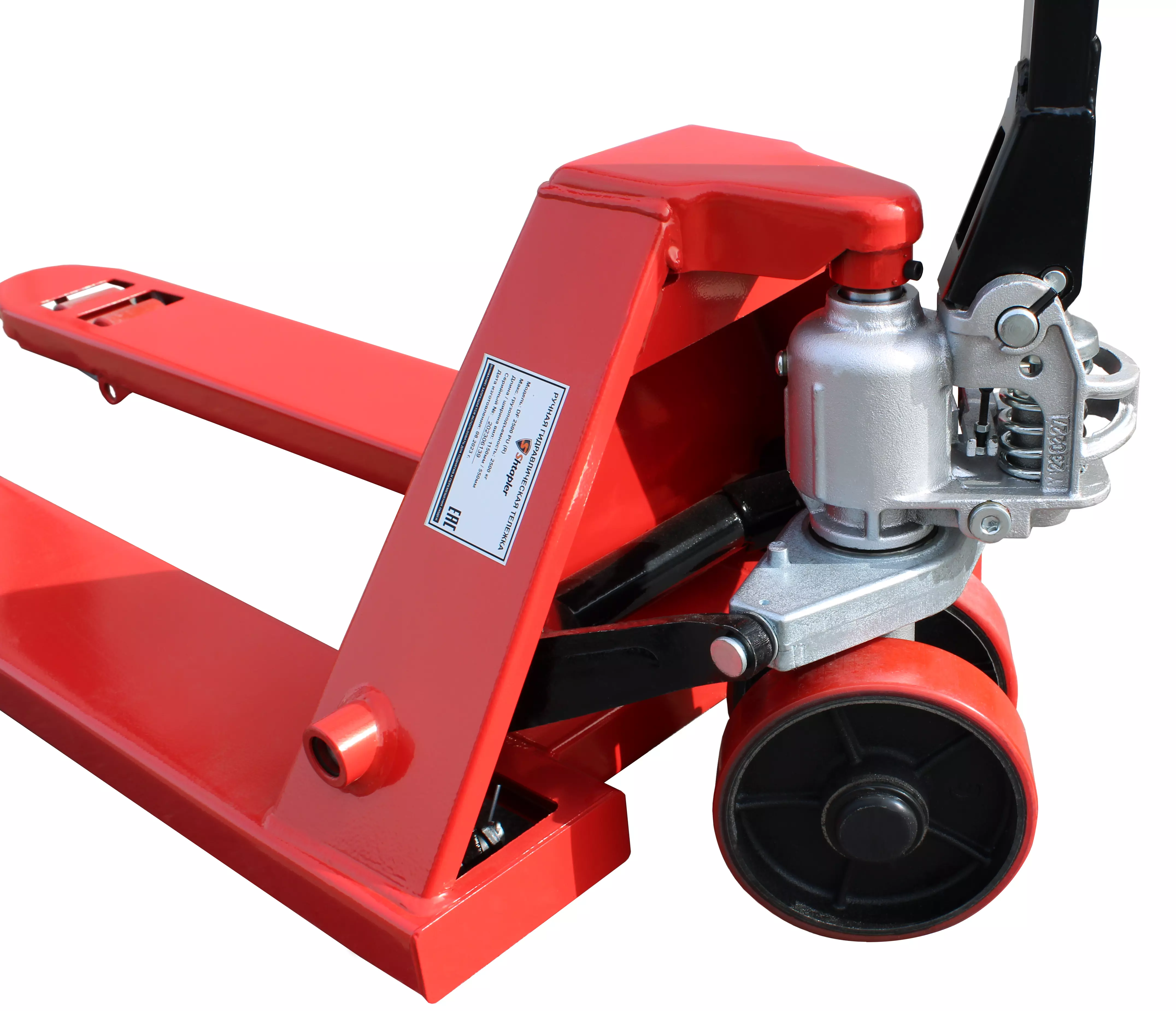 Тележка гидравлическая "Shtapler DF 2500 PU", ручная, 2500 кг - 3