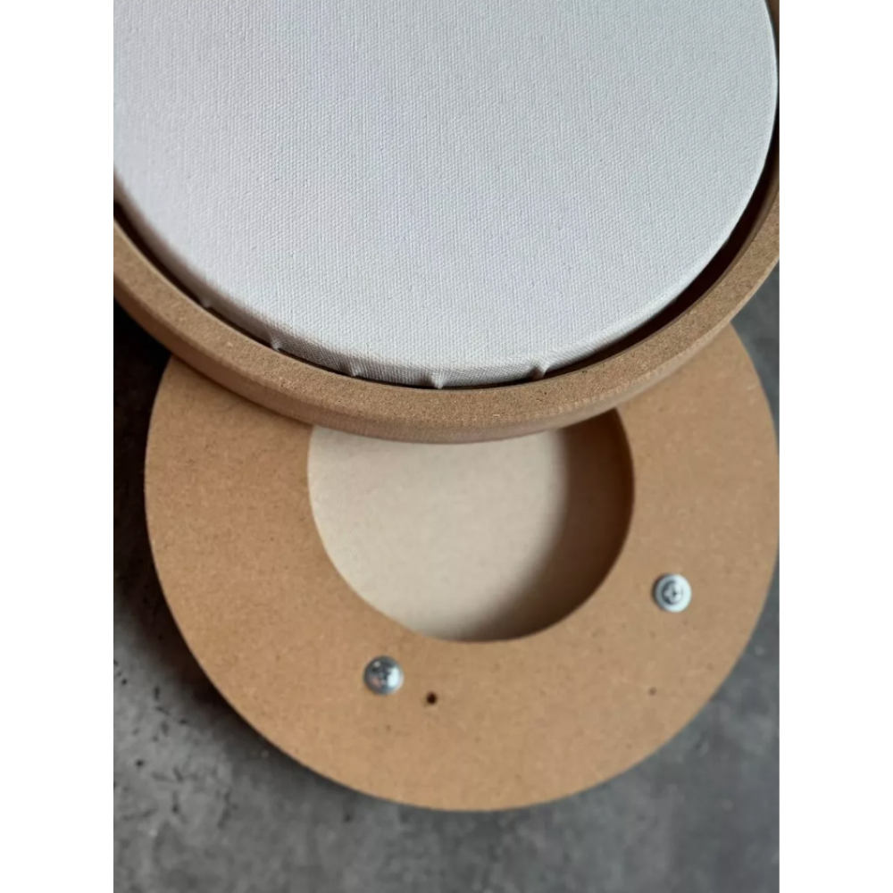 Холст на подрамнике круглый "Holst.by", хлопок, 25 см, 280 г/м2 - 7