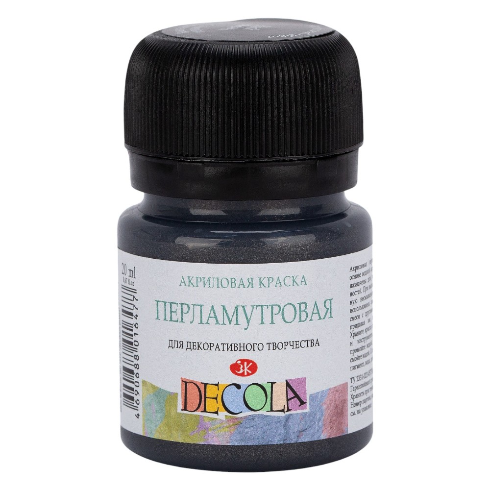 Краска акриловая перламутровая "Декола"