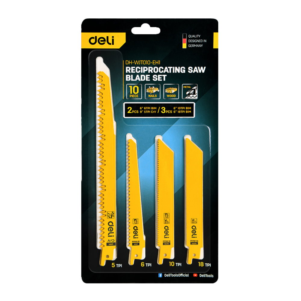 Набор пилок Deli YS EDH-WJT010-EH1