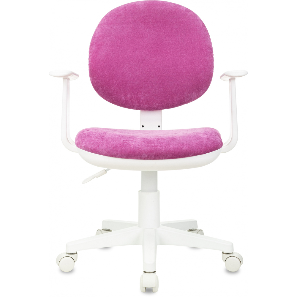 Кресло детское Бюрократ CH-W356AXSN/LT-15, ткань, пластик, малиновый