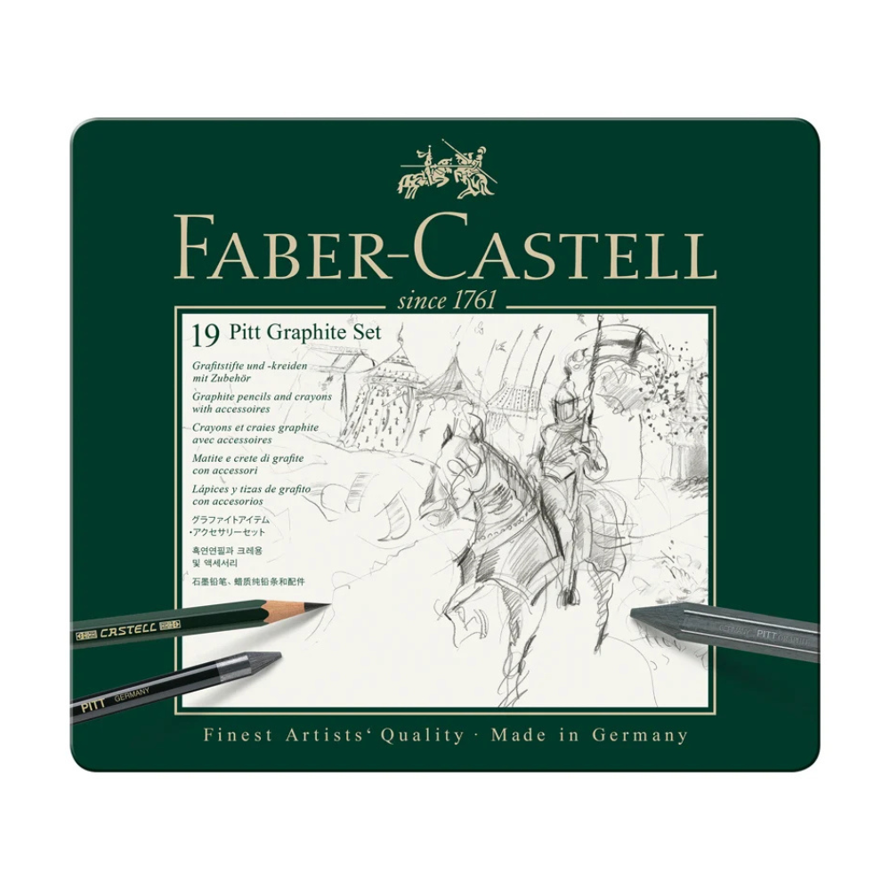 Карандаш чернографитный "Castell 9000", 19 штук