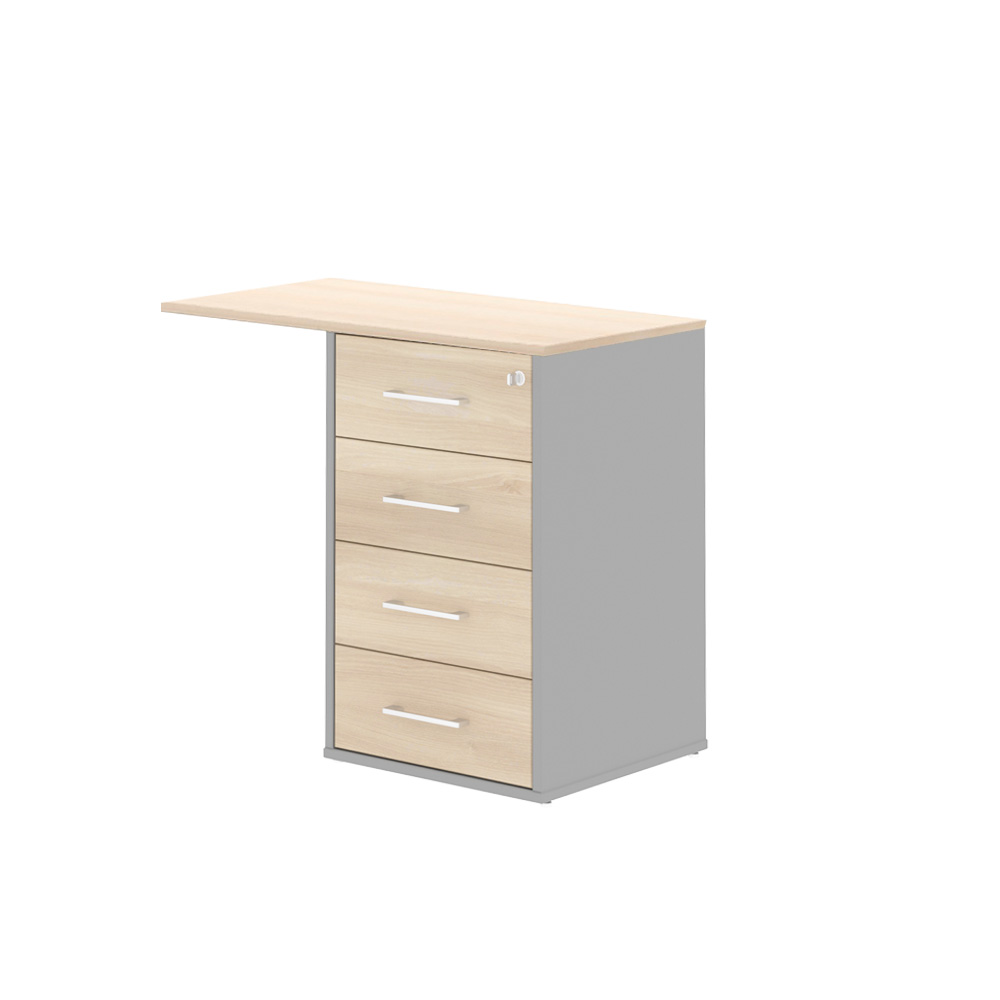 Коллекция Титан Тумба приставная ТН524Т/1_ЗМ+ТН520БК-22