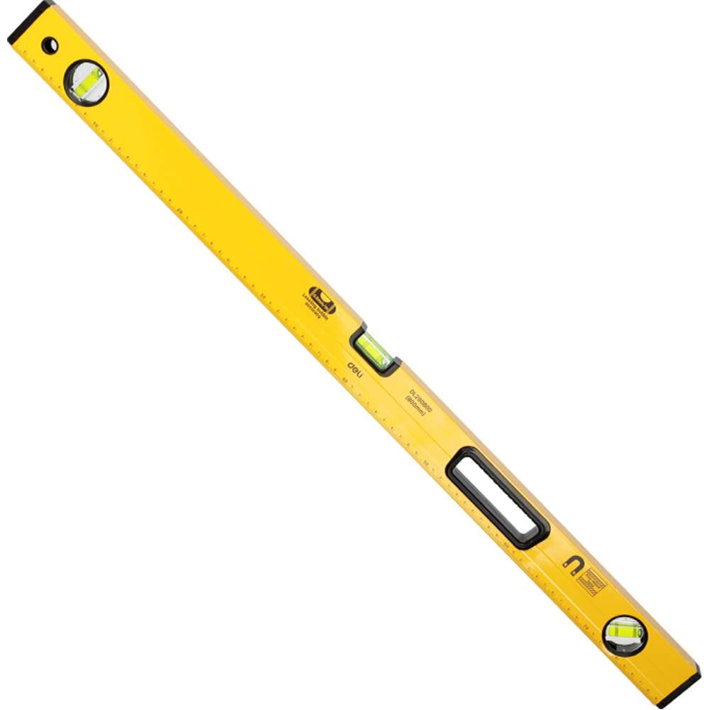 Уровень "Deli" 800 мм, пузырьковый