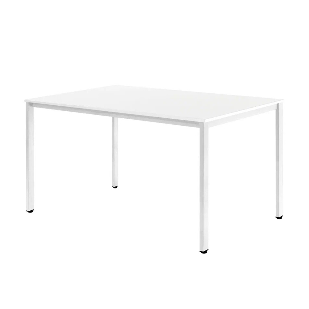 Стол Millwood Сеул, 1300х800 мм, металлокаркас белый