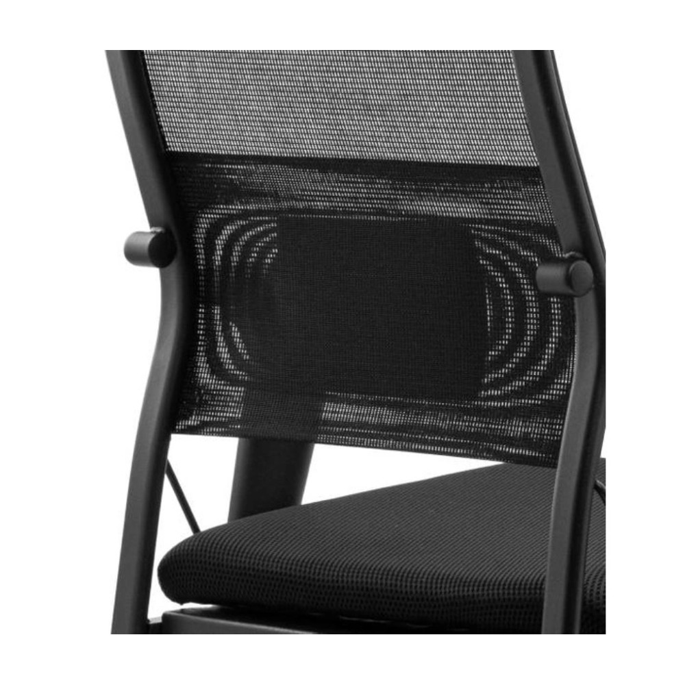Кресло компьютерное ErgoLife SynchroSit Air-180 B2-311D, ткань, сетка, черный - 5