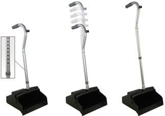 Комплект для уборки пола с телескопическими ручками "Ergo"