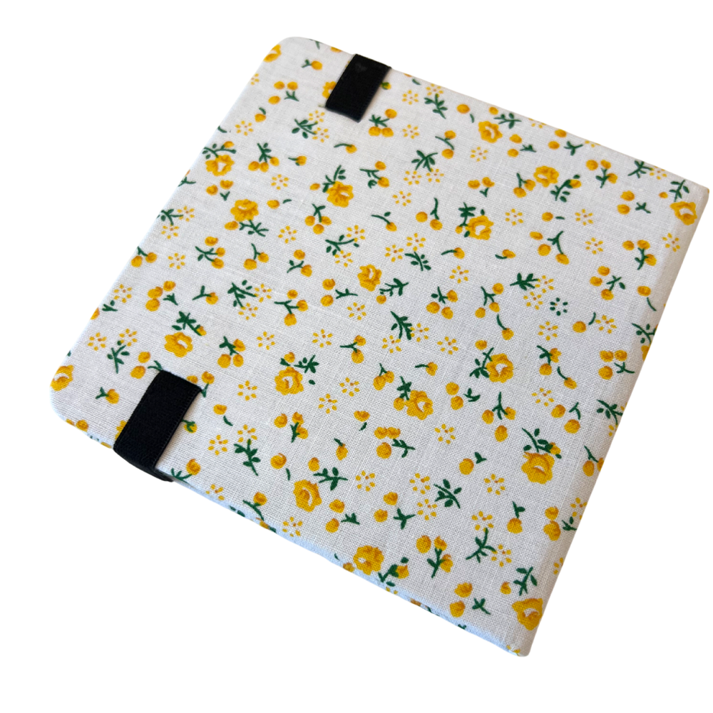 Cкетчбук для акварели "Potentate", горячий пресс, 12х12 см, 300 г/м2, 24 листа, флора - 3