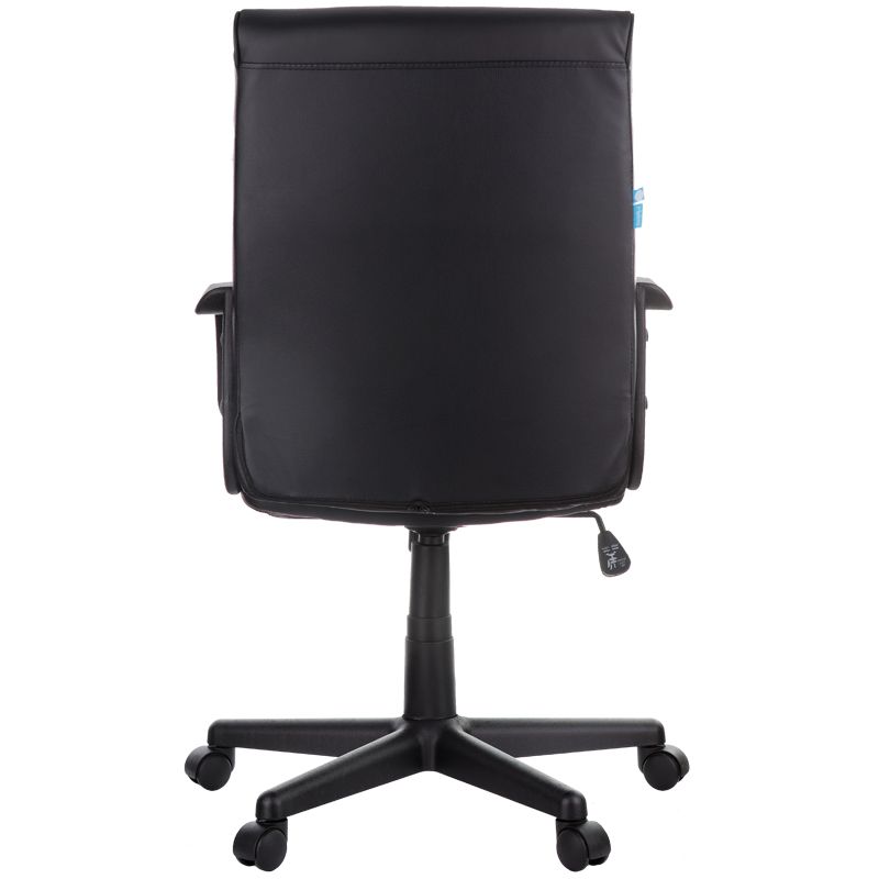 Кресло для персонала Helmi HL-M03 "Referent", экокожа, пластик, черный - 4