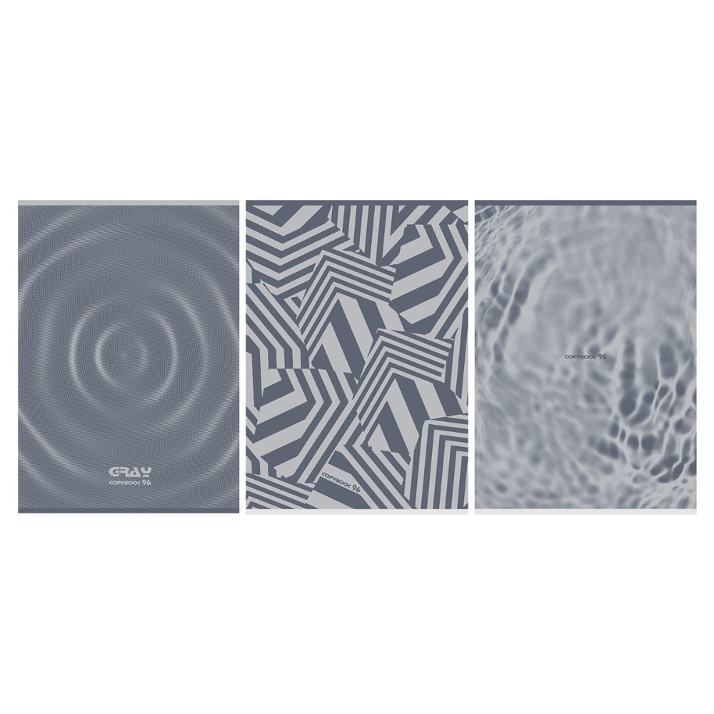 Тетрадь "Not clear", А4, 96 листов, клетка, ассорти