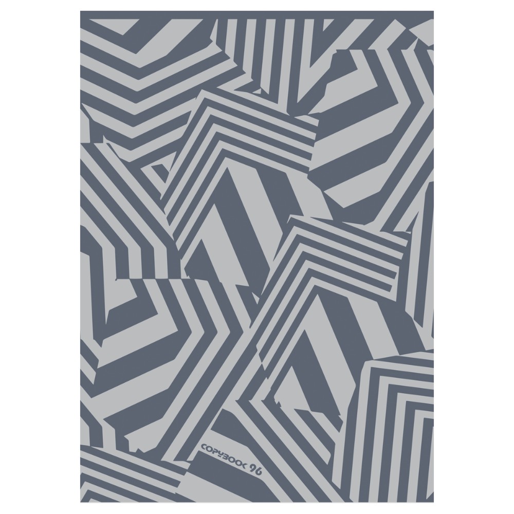 Тетрадь "Not clear", А4, 96 листов, клетка, ассорти