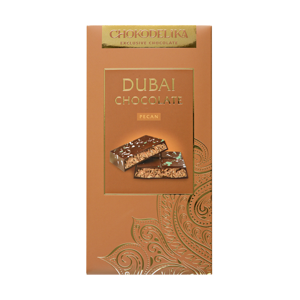 Шоколад молочный "Dubai Pecan"