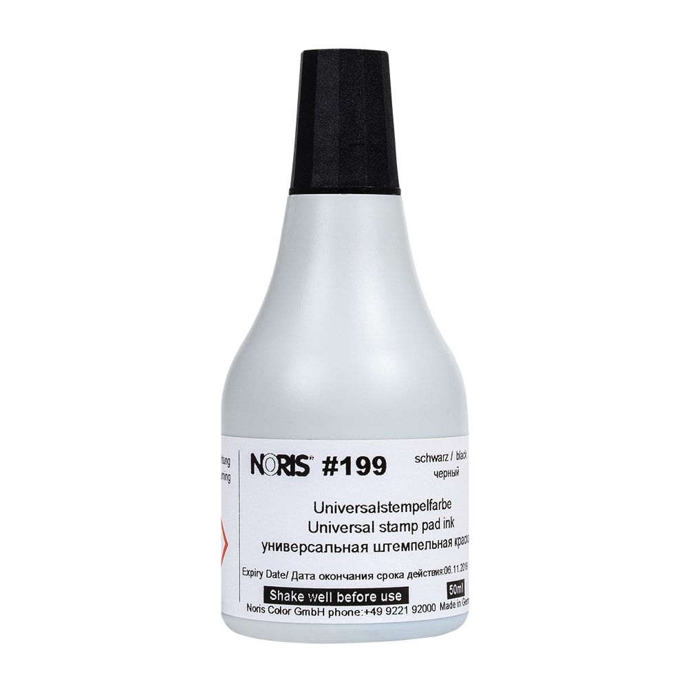 Быстросохнущая универсальная штемпельная краска "Noris" 50 мл, 199