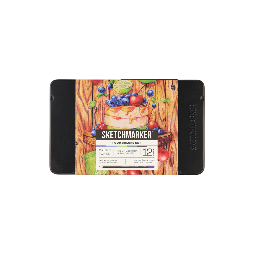Карандаши цветные "Sketchmarker Еда"