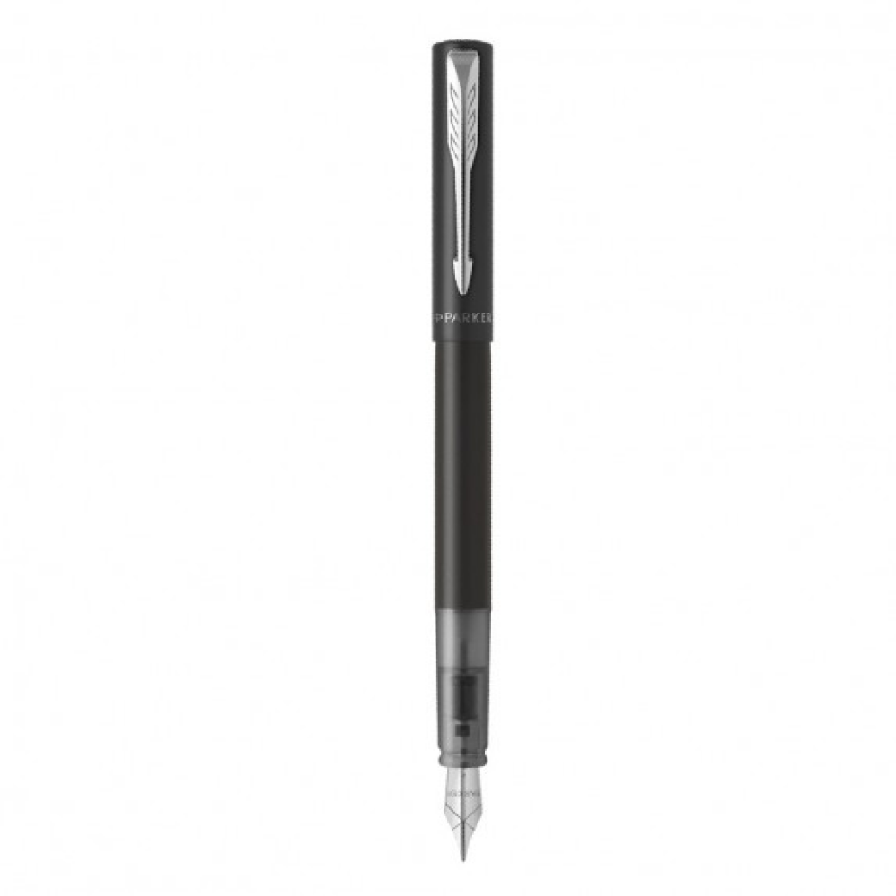 Ручка перьевая Parker "Vector XL" F21, М, черный, патрон синий - 2