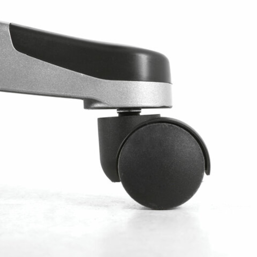 Кресло для руководителя BRABIX PREMIUM "Level EX-527", экокожа, серый, пластик  - 13