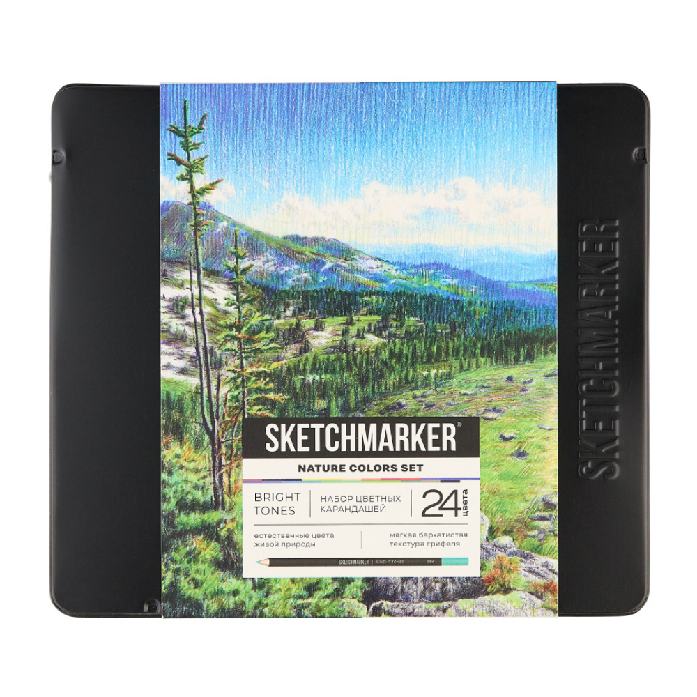 Набор карандашей цветных "Sketchmarker Природа"