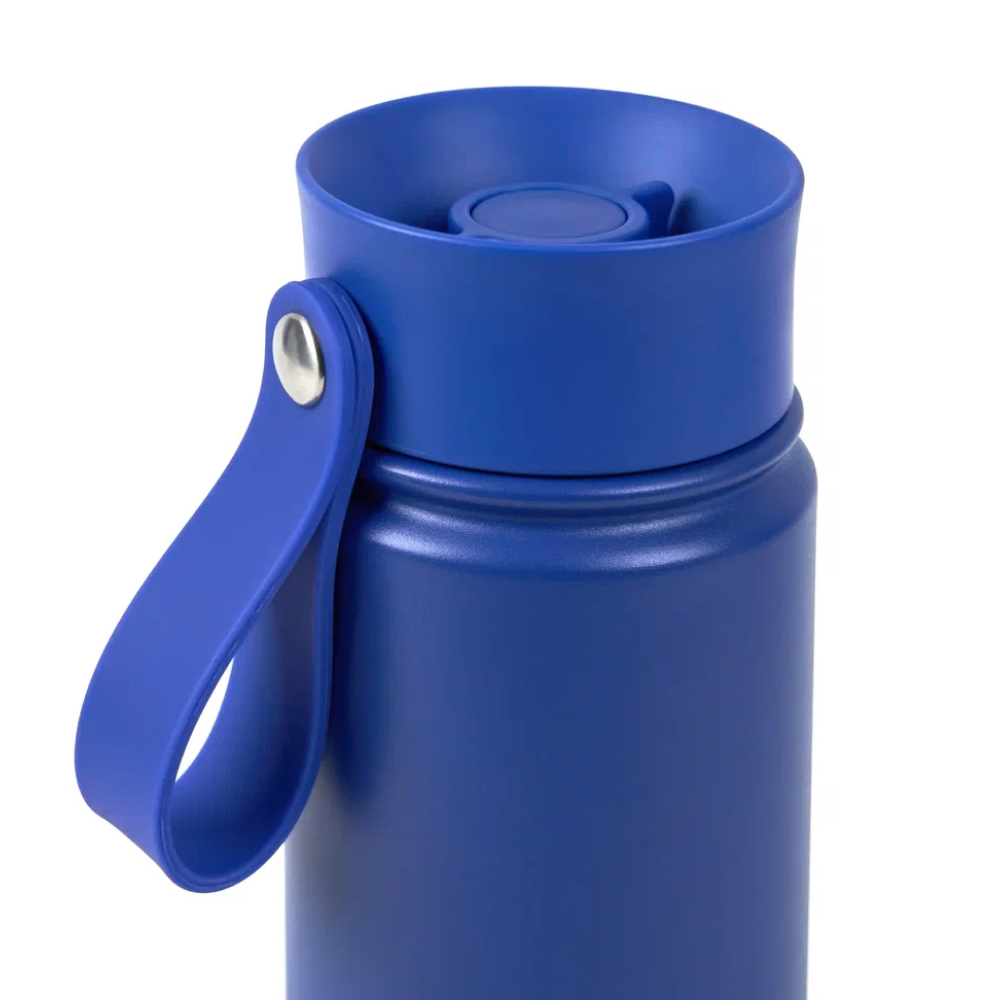 Кружка термическая "01079A", металл, 500 мл, темно-синий - 5