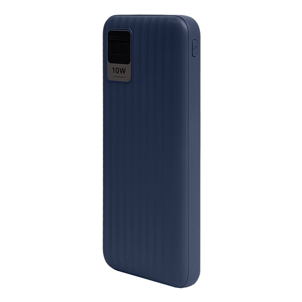 Внешний аккумулятор Power Bank "Wave 10", 10000 mAh, синий