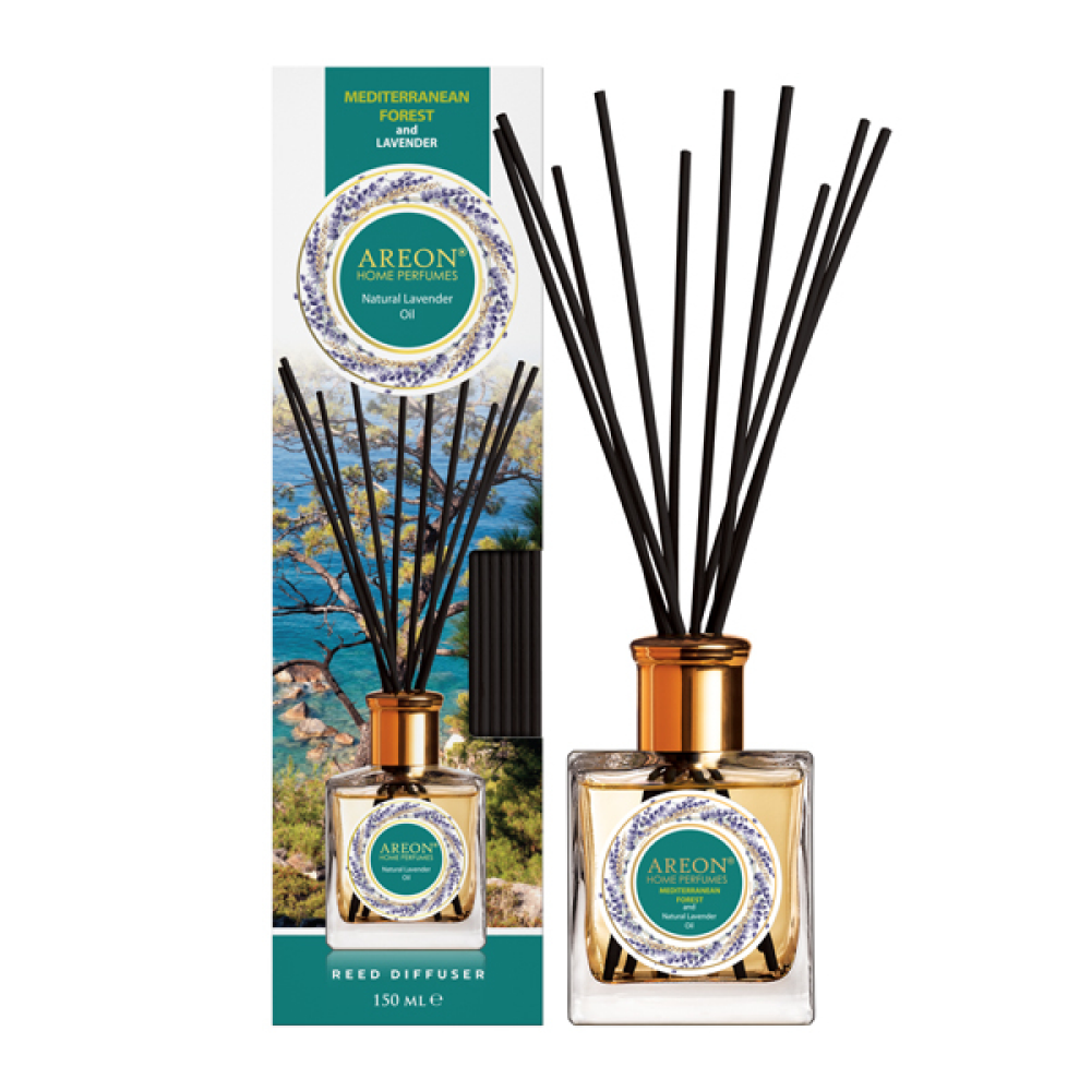 Аромадиффузор Areon Home perfume sticks средиземноморский лес и масло лаванды, 150 мл - 2