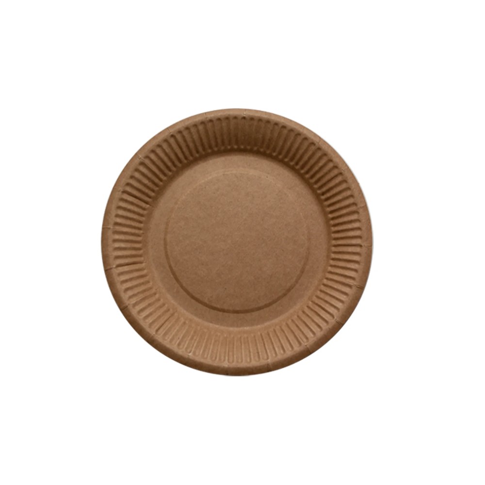 Тарелка бумажная одноразовая 180 мм