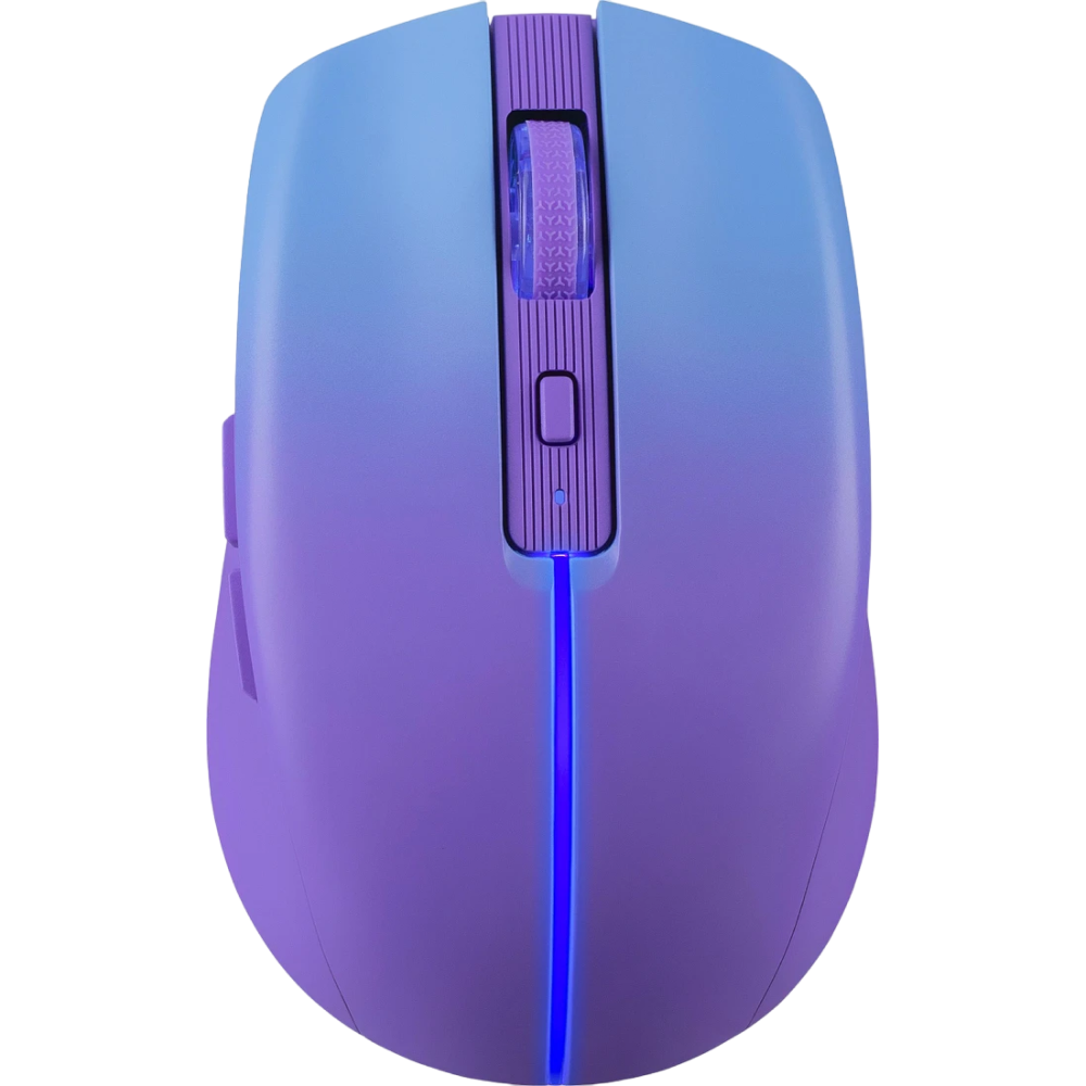 Мышь DEFENDER Mystery MM-301, оптич., беспроводная, фиолетовый, 800-1600 dpi