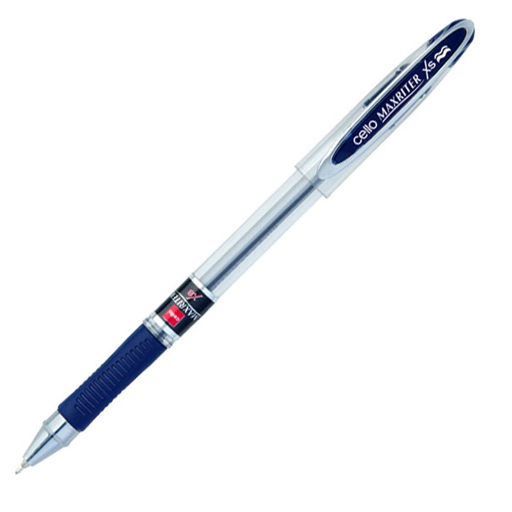 Ручка шариковая "Maxriter", 0.7 мм, прозрачный, стерж. синий - 2