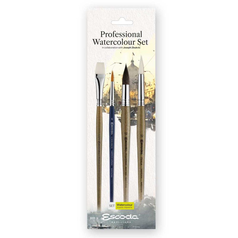 Набор кистей "Escoda. Professional watercolor set"