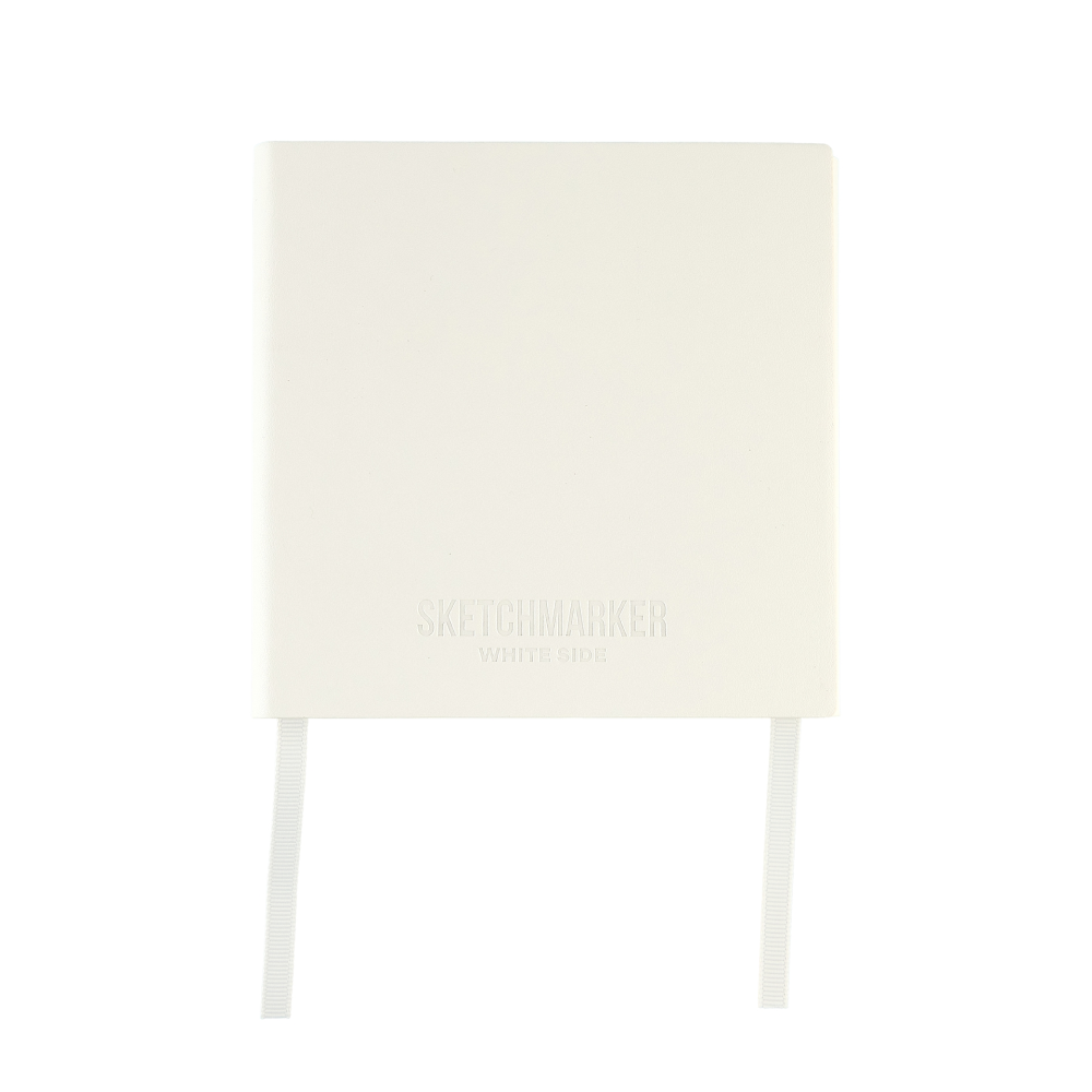 Скетчбук "Sketchmarker Sketch&Write", 12х12 см, 120 листов, бумага молочная, белая - 2