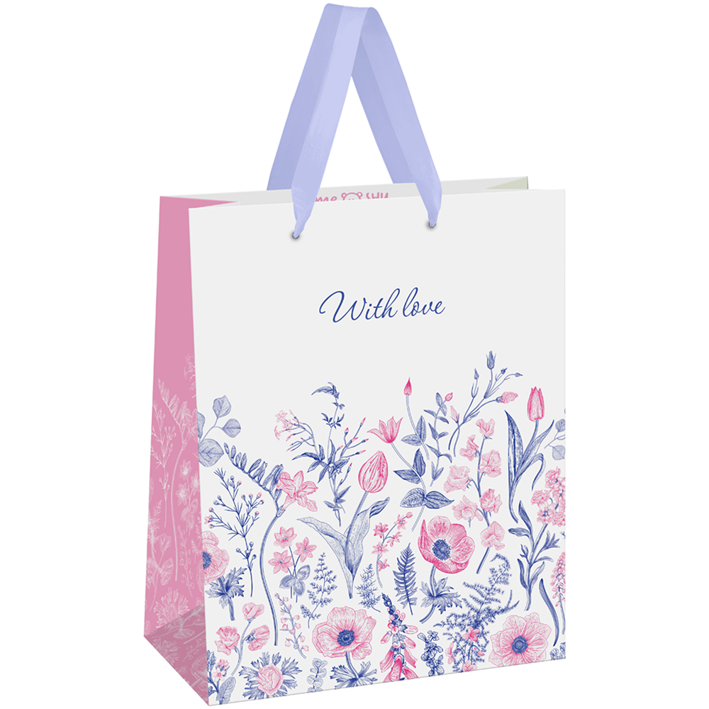 Пакет бумажный подарочный "Meadow", 26х32х12 см, ламинированный