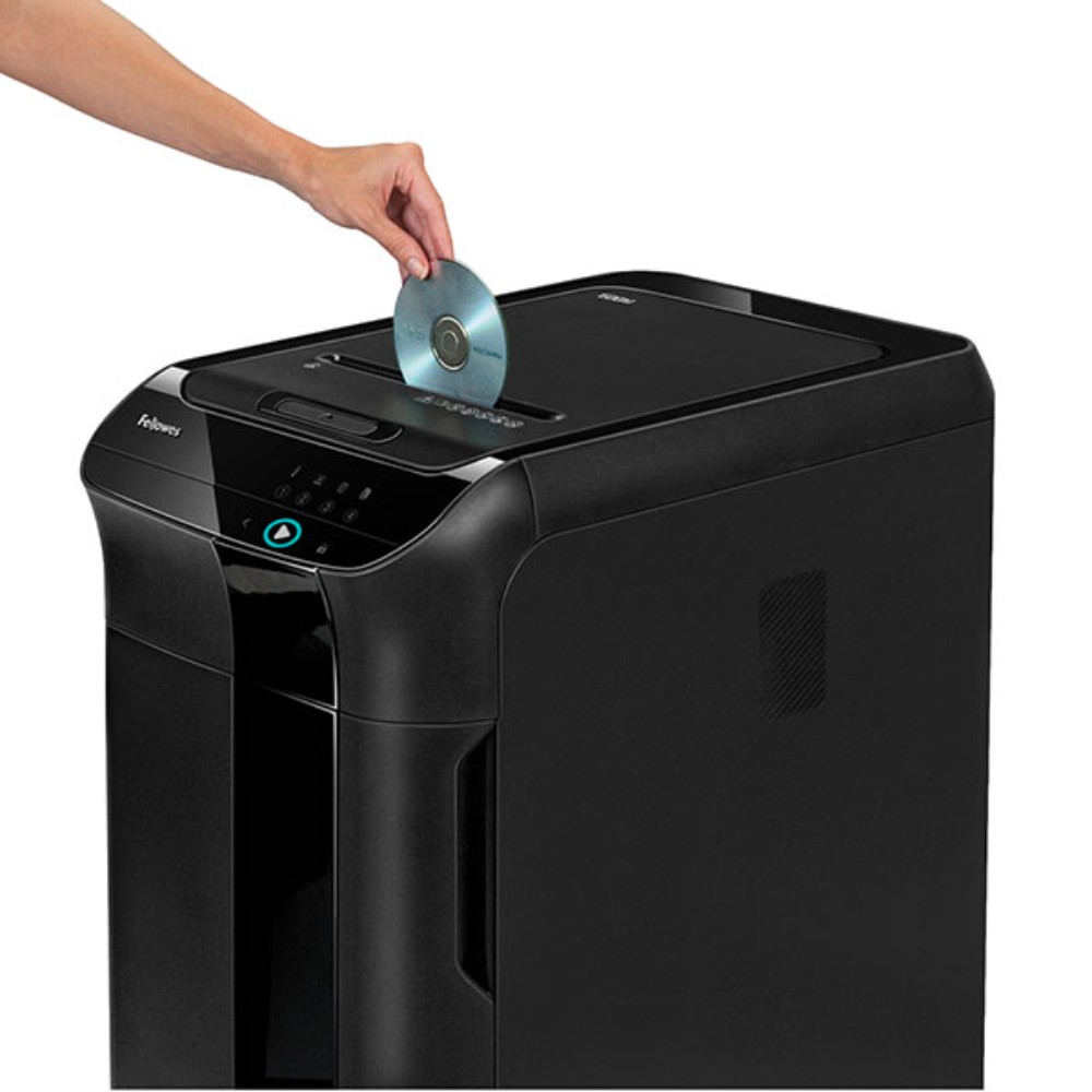 Уничтожитель Fellowes AutoMax, 600M, автоподача, DIN P-5, 2х12мм, до 600 листов, smart lock - 4