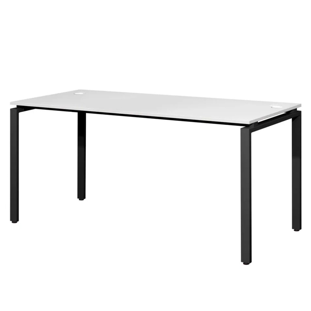 Стол письменный Millwood Лофт Сиэтл (ДТ-5), 1600х700 мм, металлокаркас черный