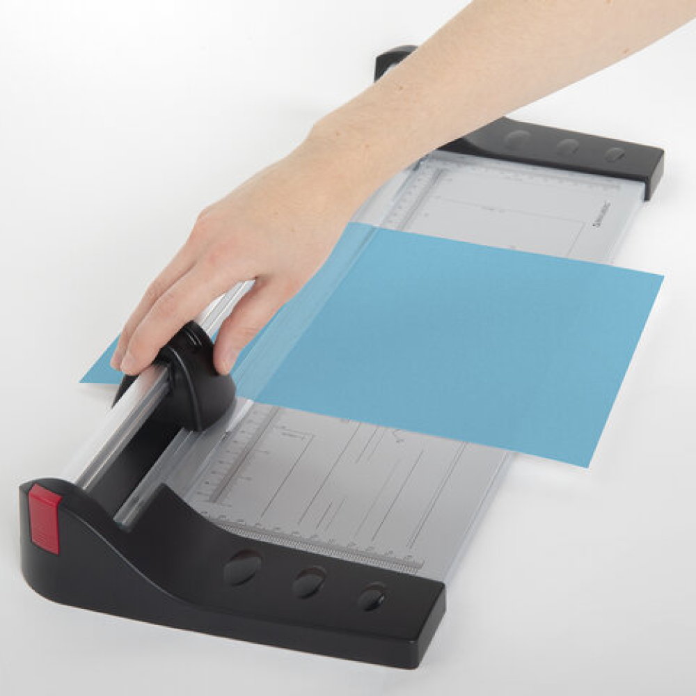 Резак для бумаги роликовый BRAUBERG EXTRA, A3, длина реза 480 мм - 4