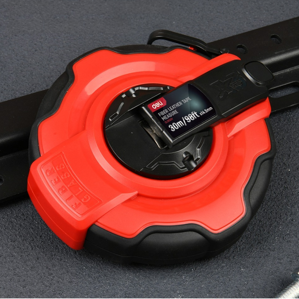 Рулетка Deli RS EDL9930Y, 30 м х 14.5 мм - 4