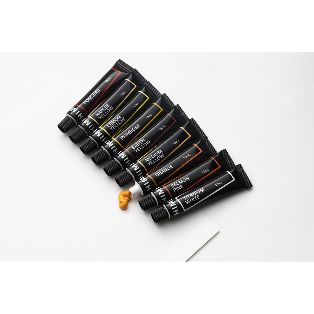 Краски акриловые "Himi.New vision", 24 цвета, тубы - 8