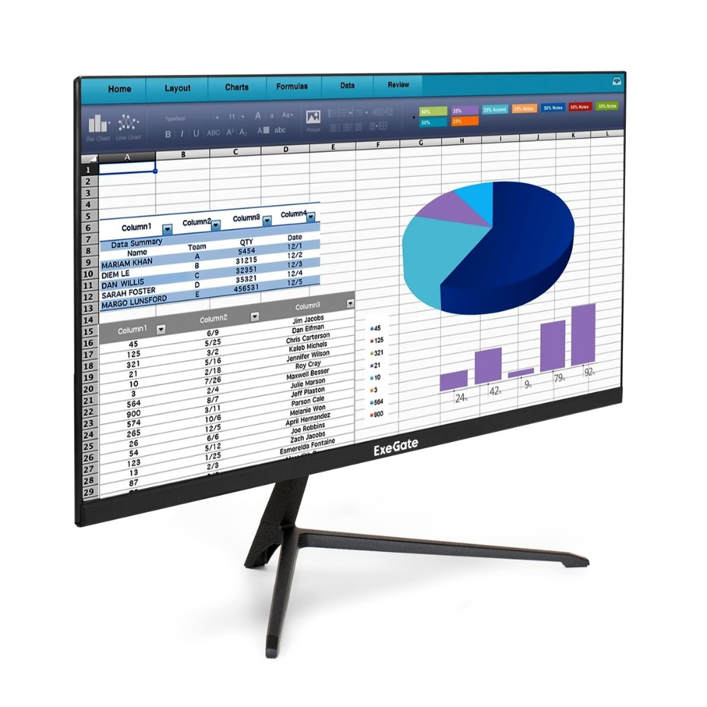 Монитор ExeGate ProSmart EV2207A, EX294343RUS, 21.5"