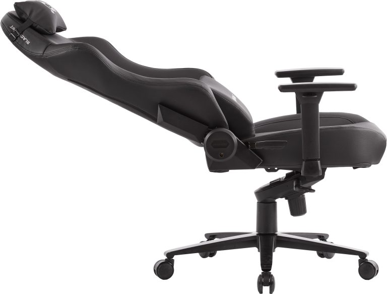 Кресло игровое EVERPROF Blackshot экокожа, черный, крестов. металл - 8