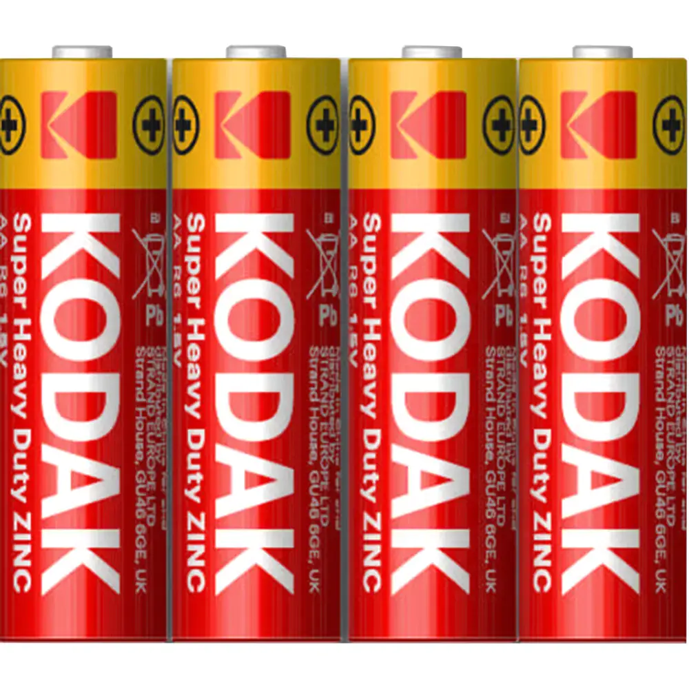 Батарейки солевые Kodak Super Heavy Duty Zinc