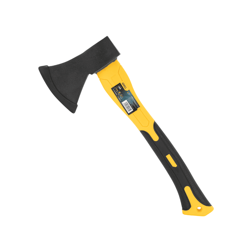 Топор "Deli" 1 кг, фиберглас. рукоятка