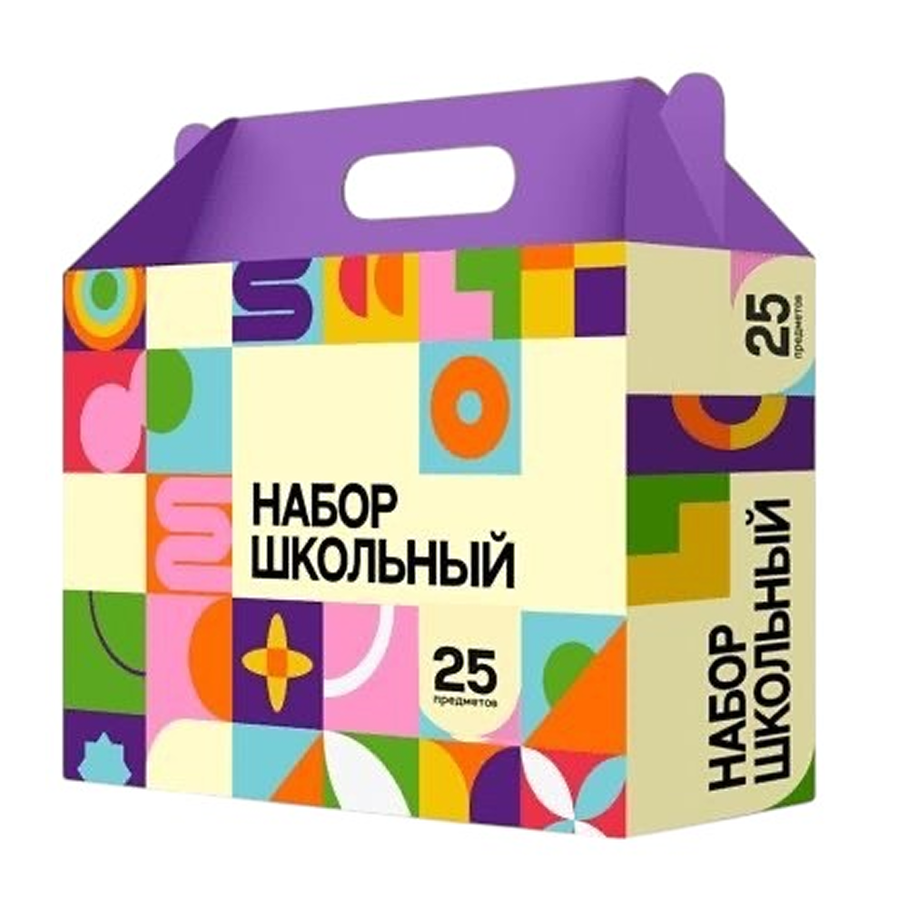 Набор школьно-письменных принадлежностей "Вундеркинд", 25 предметов