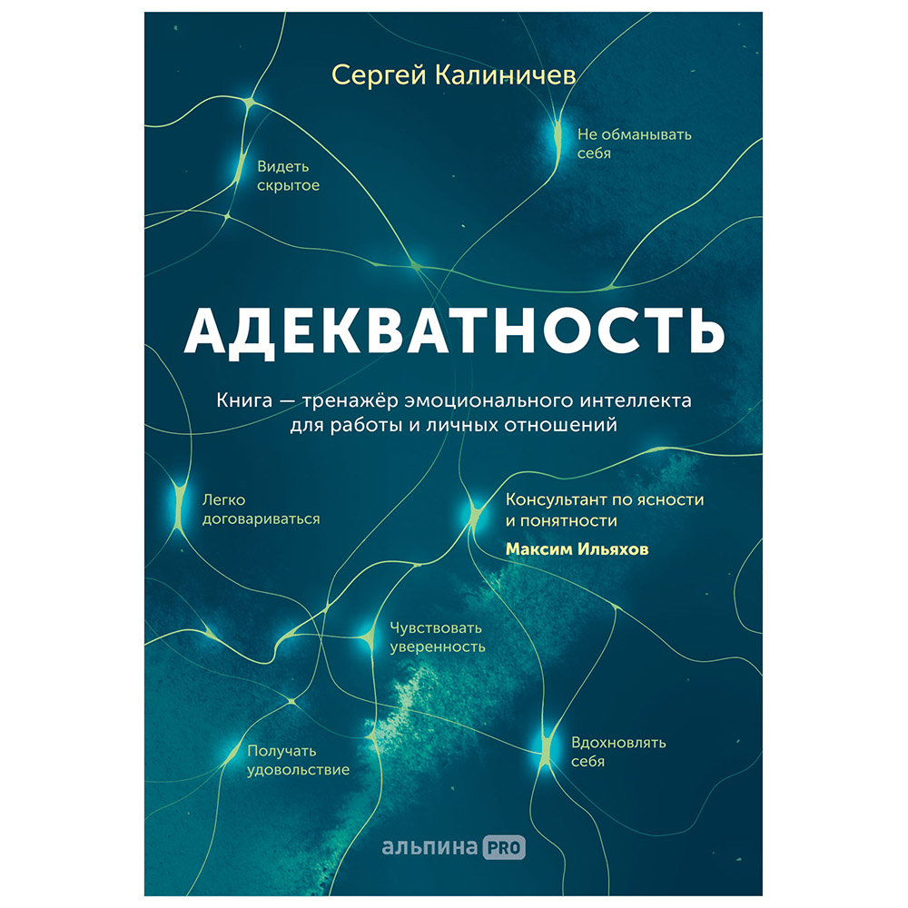 Книга "Адекватность. Как видеть суть происходящего, принимать хорошие решения и создавать результат без стресса", Сергей Калиничев